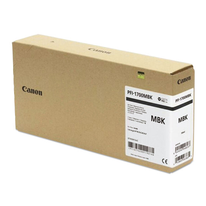 PFI-1700 MBK Black Canon