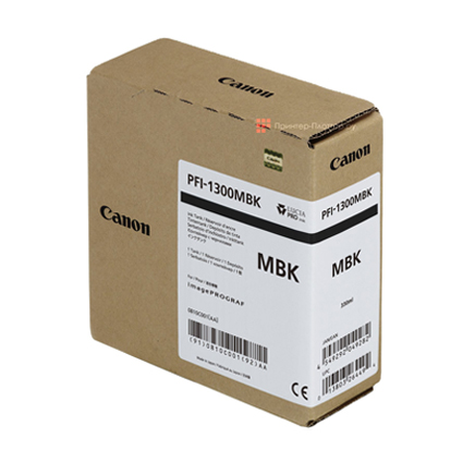 PFI-1300 MBK Black Canon
