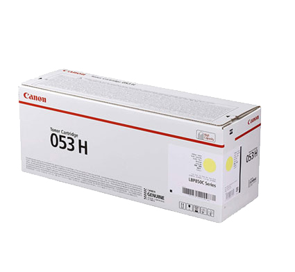 Toner Cartridge 053 H Y Canon