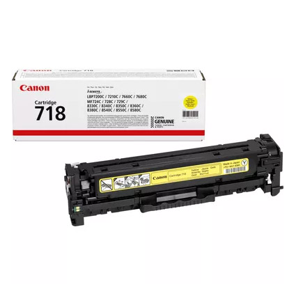 Cartridge 718 Yellow Canon