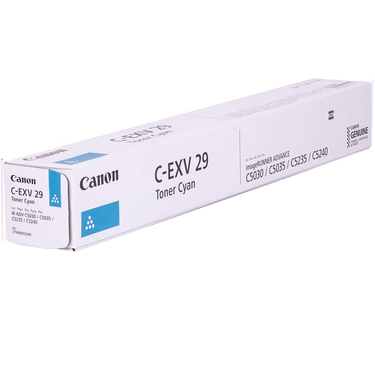 C-EXV 29 Toner Cyan Canon