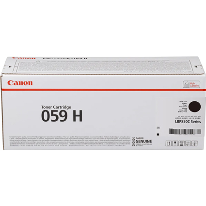 Cartridge 059 H Black Toner Canon