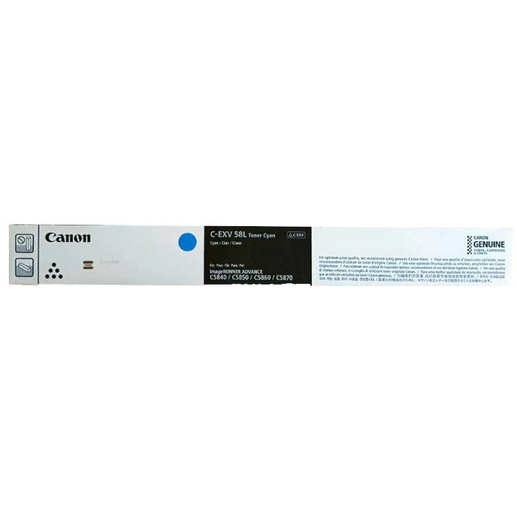 C-EXV 58L Toner Cyan Canon