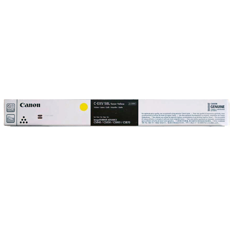 C-EXV 58L Toner Yellow Canon