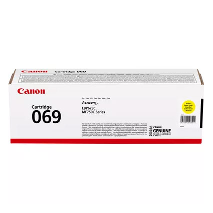 Cartridge 069 Y Canon