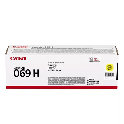 Cartridge 069 H Y Canon
