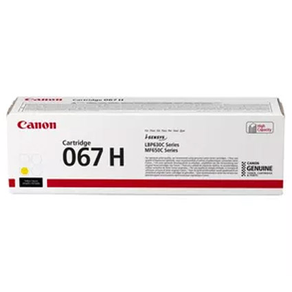 Cartridge 067 H Y Canon