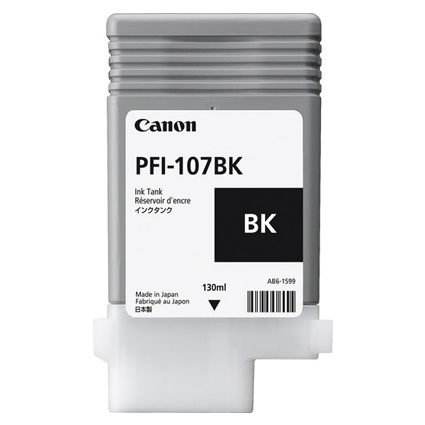 PFI-107 Black Ink Tank Canon