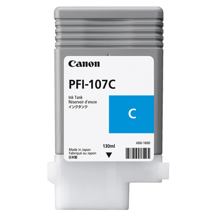 PFI-107 Cyan Ink Tank Canon