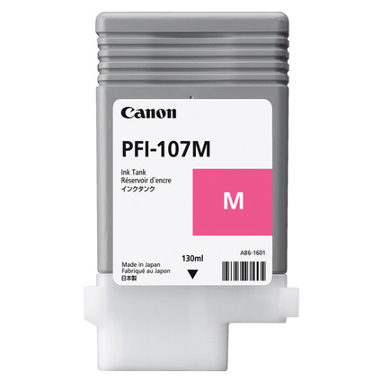 Cartucho De Tinta Canon PFI-107 Magenta