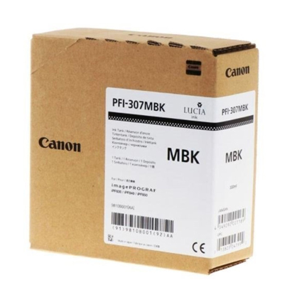 PFI-307 MBK Matte Black Ink Tank Canon